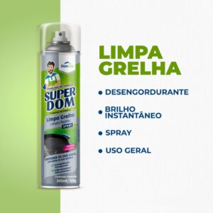 Limpa Grelha 300ml Aerossol DomLine