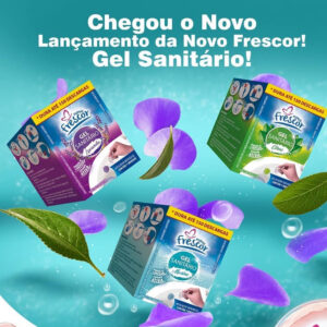 Gel Sanitário Adesivo 7G Novo Frescor