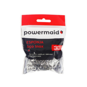 Esponja Aço Inox Tam. Único Prateado