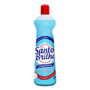 Limpa Vidros Squeeze 500ML Santo Brilho