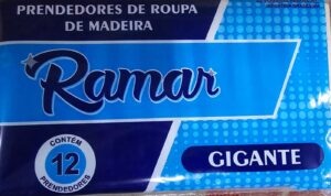 Prendedor de Roupas Ramar C/12 Gigante