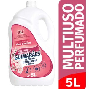 Multiuso Perfumado c/ Álcool Flor de Cerejeira 5L Guimarães