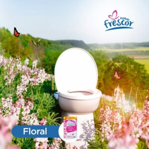 Pedra Sanitária 22Gr Cartucho Novo Frescor - Imagem 5