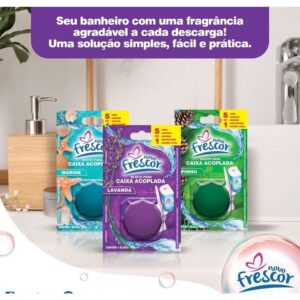Bloco para Caixa Acoplada 45gr Novo Frescor - Imagem 5