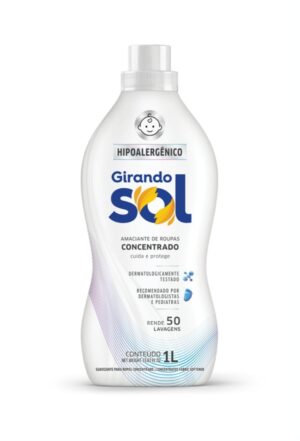 Amaciante Girando Sol 1L Conc. Hipoalergênico