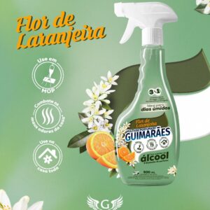 Multiuso Perfumado c/ Álcool 500ml Flor de Laranjeira