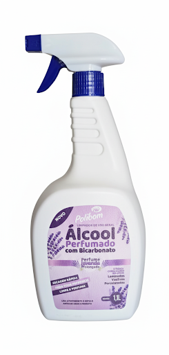 Álcool Perf. c/ Bicarbonato Lavanda 1,1L
